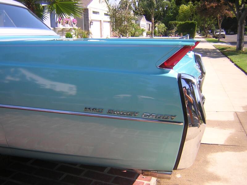 IT IS A ONE OF A KIND CUSTOM 64 CADILLAC FROM THE INTERIOR TO THE PAINT AND 