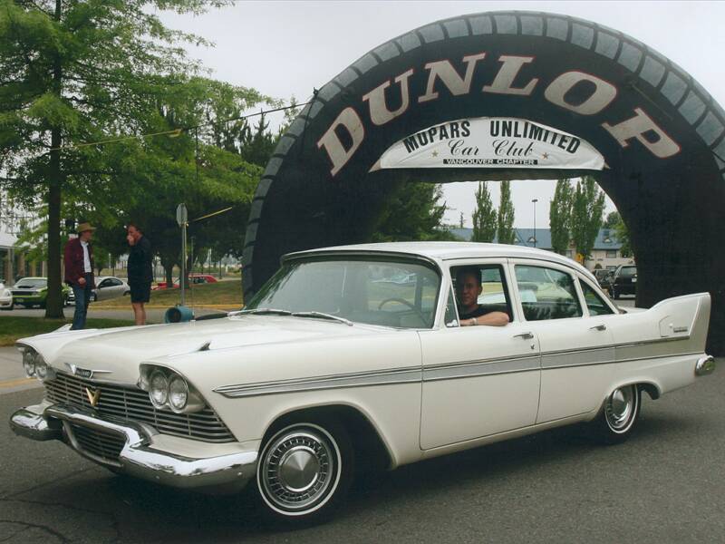 1958 Plymouth Suburban wagon.